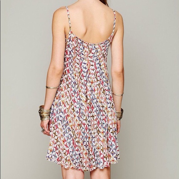 🍏FREE PEOPLE- Handmade Floral Print Midi Dress - Picture 2 of 8